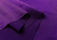 200GSM 84% Chất liệu áo tắm nylon / Bộ đồ tắm Spandex Vải màu tím