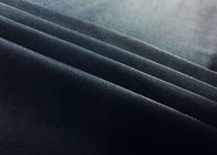 200GSM 82% nylon thun vải sợi dọc đan cho đồ bơi màu đen