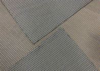 Vải lưới polyester thoáng khí 120GSM cho phòng tập thể dục Ghế văn phòng Màu xám