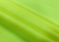 Vải lưới mắt chim 140GSM / Vải lưới huỳnh quang 100% Polyester màu vàng