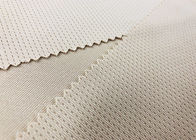 170GSM Vải lưới 100% Polyester / Giày Chất liệu lưới Polyester Vamp màu nude