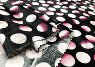 220GSM 94 Polyester 6 Spandex Warp In Dệt Vải Velboa Dành cho Lady Dress Petal Rain