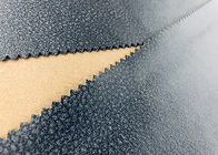 100% Polyester Upholstery Vải đan với màu than bronzing