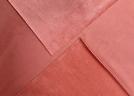 Gối vải nhung 100% Polyester 100% làm cho cá hồi có màu đỏ