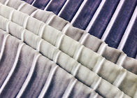 290GSM 93% In Vải Polyester Pleat Velboa Dành cho Váy của Lady Gradient Lilac
