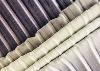 290GSM 93% In Vải Polyester Pleat Velboa Dành cho Váy của Lady Gradient Lilac