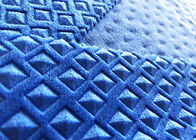 200GM Vải nhung / Sofa Polyester Vải bọc nhung Phổ màu xanh Phổ