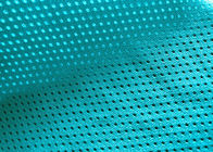 140GM 93% Polyester Lưới Vải Bướm Dành cho Thể thao Mặc lót Màu xanh ngọc lam