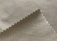 Vải bọc 140GSM microsuede / Vải polyester tráng cho Wallcloth Ngà