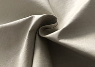 Vải bọc 140GSM microsuede / Vải polyester tráng cho Wallcloth Ngà