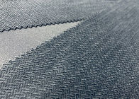 165GSM 100% Polyester Vải nhung nhẹ T Grain Than Màu xám