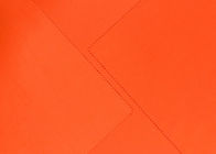 240GM Vải 100% Polyester DWR cho Phụ kiện Màu cam huỳnh quang