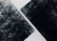 Vải nhung mịn 220GSM / Chất liệu nhung đen 100% Polyester