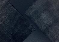 Sợi thun cao cấp 400GSM 92 Polyester 8 Spandex cho dệt tại nhà màu đen