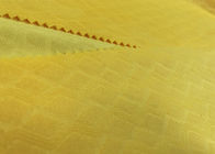 210GSM Mềm mại 100% Polyester Hoa văn nổi Vải nhung siêu nhỏ cho hàng dệt gia dụng - Màu vàng