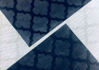 Vải nhung / Sofa Polyester 310GM Vải bọc nhung nhung -Dark Blue