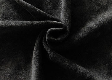 Vải thun 420GSM 92 Polyester 8 Spandex cho quần áo Thời trang đen