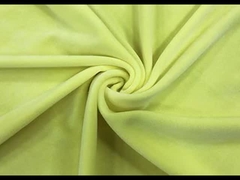 210GSM 100% Polyester Microfiber Velvet Fabric cho phụ kiện- Cream