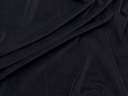 210-280gm Micro Elatic Velvet Polyester Fabric Hoàn hảo cho váy