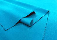 290GSM Stretchy 87% Vải dệt kim sợi dọc Đàn hồi màu xanh ngọc lam