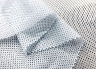 Vải lưới dệt kim 80GSM cho trang phục thể thao lót trắng 100% polyester