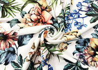 Chất liệu vải trải giường màu nắng / 94% Polyester Vải sợi hoa Hoa 260GSM