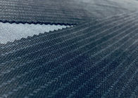 Vải nhung sọc xanh đen 240GSM In nhiệt 100% Polyester