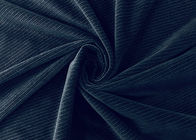 Sọc đen Vải nhung nhung / 240GSM 100 Chất liệu Polyester 150cm