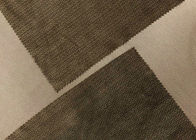 210GSM Micro Velvet Fabric For Men'S Suit May Brown Herringbone có hoa văn