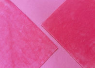 260GSM 92% Polyester Vải thun sợi nhỏ cho đồ chơi dệt tại nhà màu hồng neon