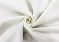 240GSM Soft 100% Polyester Brushed Fabric cho Phụ kiện Quần áo Trắng