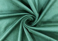 240GSM Vải 100% Micro Polyester mềm mại / Vải nhung Micro cho Dệt may gia đình Màu xanh lá cây