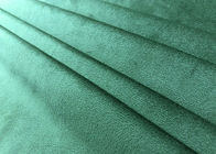 240GSM Vải 100% Micro Polyester mềm mại / Vải nhung Micro cho Dệt may gia đình Màu xanh lá cây