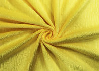210GSM Mềm 100% Polyester Dập nổi Micro Micro Fabric - Vàng